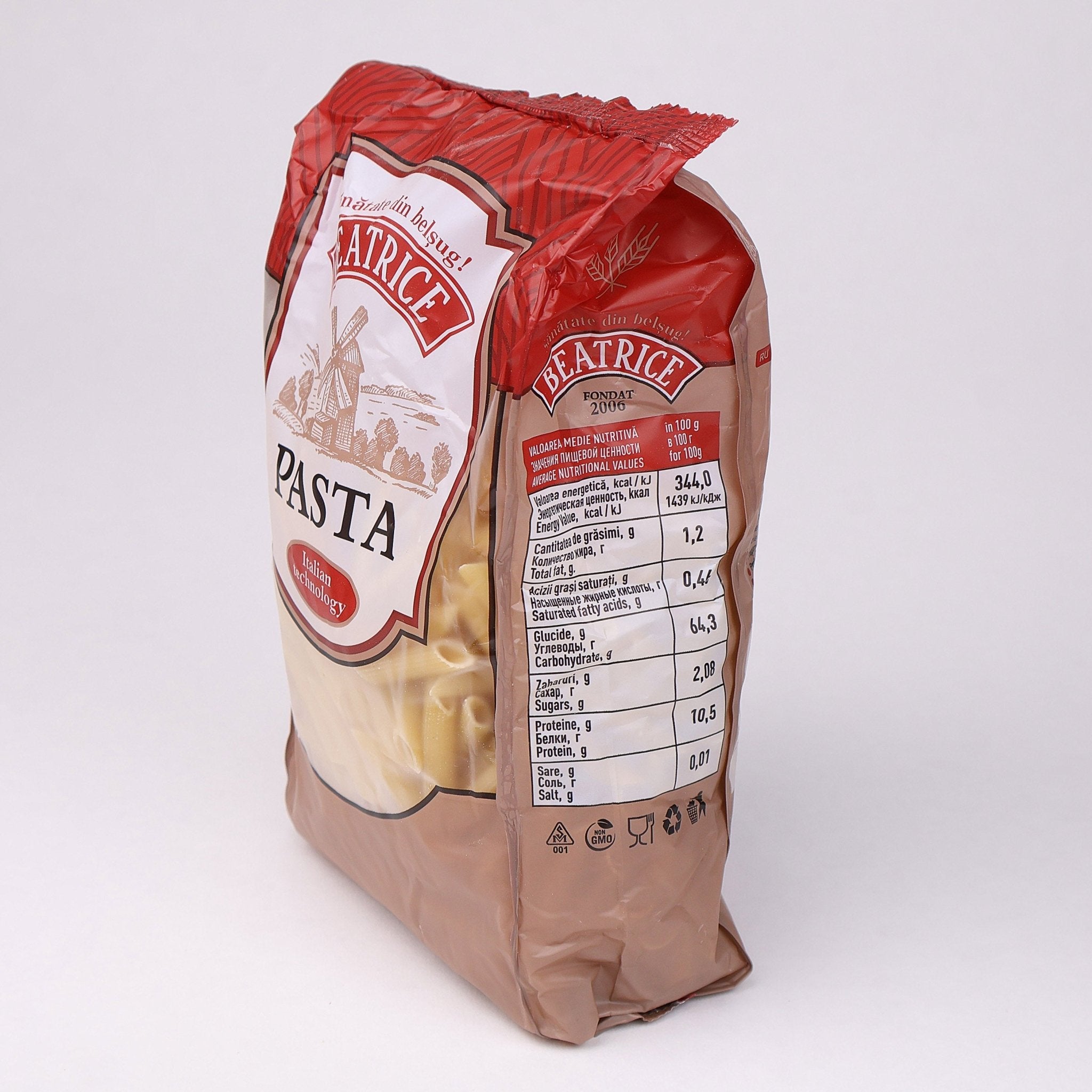 Paste Penne 0.5k g”Beatrice” - superdulce.md