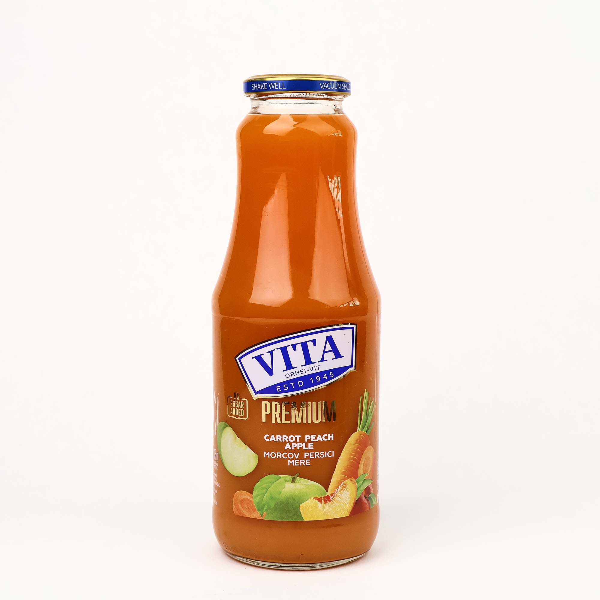 Suc de morcov - piersici - mere 1L "Vita" - superdulce.md